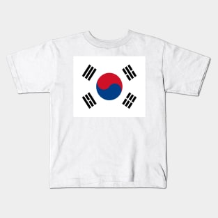 South Korea flag Kids T-Shirt